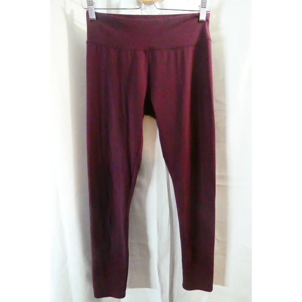 Aerie 

 Medium Leggings Burgundy Ankle Athletic